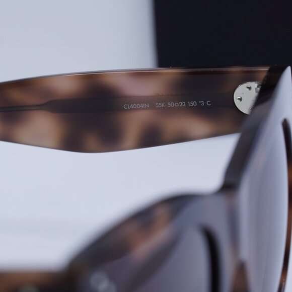 Final Price! Celine CL4004IN 55K Havana/Grey Sunglasses - Picture 9 of 11